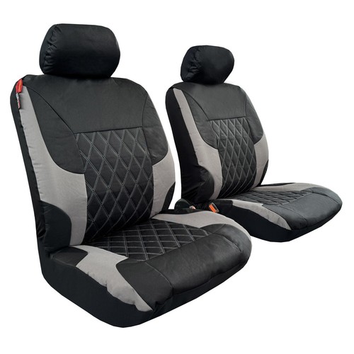 Elite canvas seat covers - canvas, front