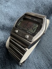 Orologio Uomo Vintage SEIKO LC Sveglia Digitale Quarzo A031-5010 Giappone