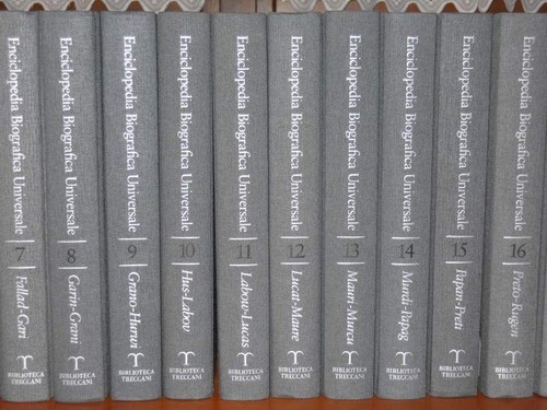 Enciclopedia biografica - enciclopedia,