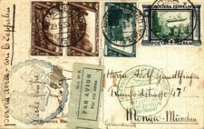 CROCIERA ZEPPELIN - POSTA AEREA - Roma per München - #077