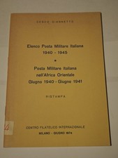 Elenco posta militare Italiana