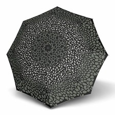 Ombrello Knirps T.200 Medium Duomatic Animal verde oliva nero nuovo