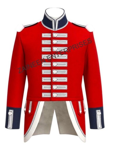 Cappotto tunica militare rosso