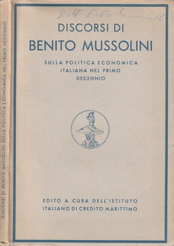 Discorsi benito mussolini - discorsi,