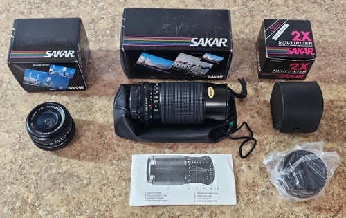 Set obiettivi sakar canon - sakar,
