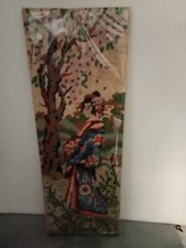 Quadretto ricamo mezzopunto francese