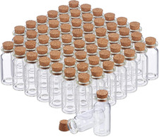 Set Da 60 Vasetti in Vetro Con