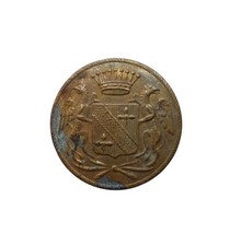 *HH* Bottone Medaglia Fregio