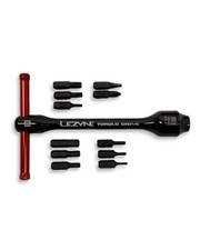 Lezyne Bicicletta Torque Drive Pocket Tool Kit Chiave dinamometrica portatile 11 punte nuovo