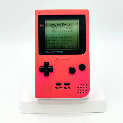 Nintendo game boy pocket rosa - nintendo,
