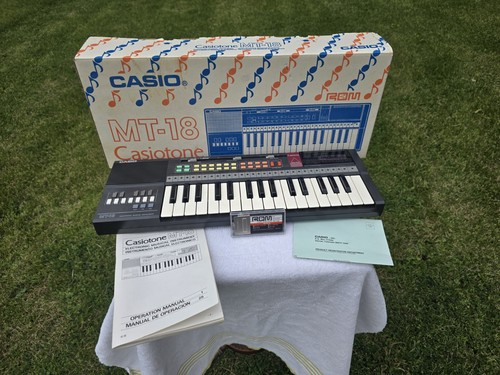 Vintage casio casiotone 18 - casio, mt-18