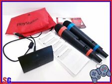 MICROFONI SONY SINGSTAR WIRELESS PARZIALMENTE FUNZIONANTI PS3 PRODOTTO USATO