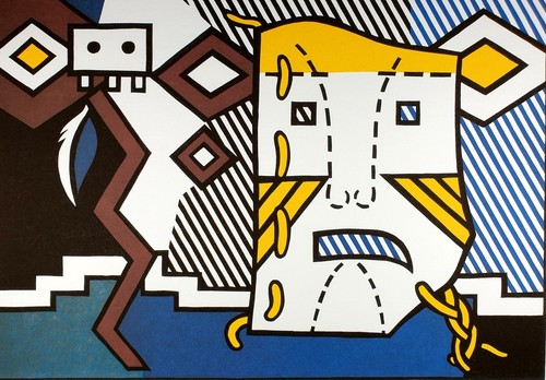 Roy lichtenstein tema indiano - tema,