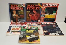 Alta Fedeltà - Nell' AUDIO & nel VIDEO - Raccolta di n. 7 riviste dall'85 al '96
