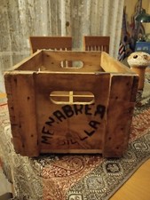 Cassa In Legno Birra Menabrea