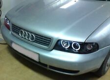 FARI AUDI A4  B5/ B5 FL ANGEL EYES A LED CROMO O BLACK DAL 11/1994 AL 02/2001