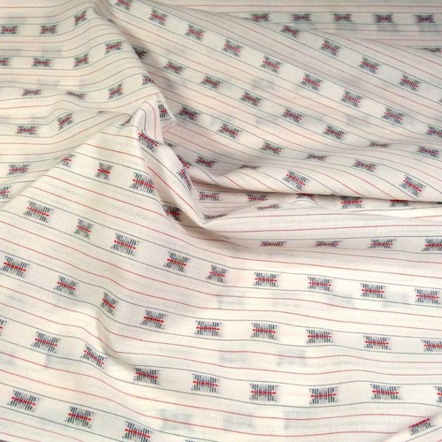 Vintage ricamato dimity - vintage,