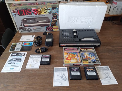 Console coleco vision cbs - console,