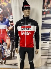 GIACCA INVERNALE LOTTO SOUDAL FULL WINDTEX PRO TOUR TEAM