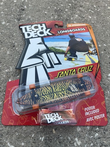 Tech deck santa cruz longboard - deck,