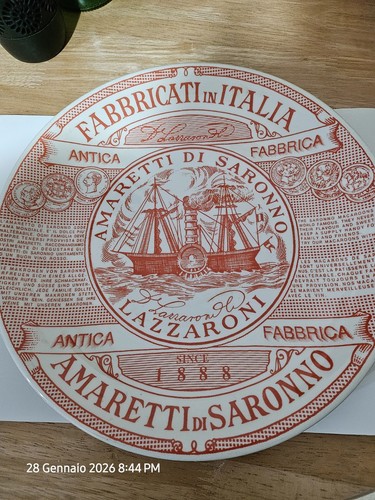 Piatto lazzaroni amaretti - amaretti, di