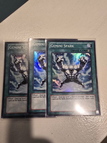 3x gemini spark - yu-gi-oh!,