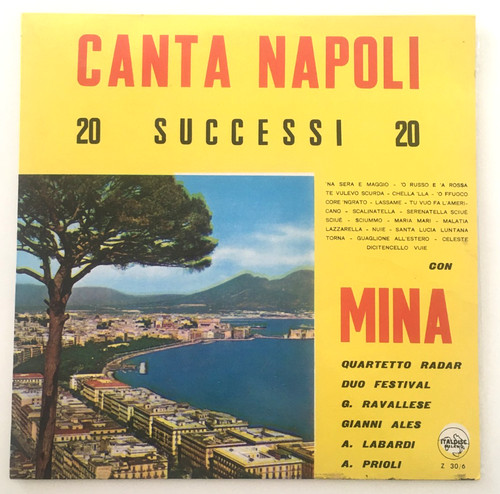 Mina canta napoli lp - -,