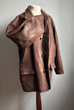 CAPPOTTO pelle pesante 44 46