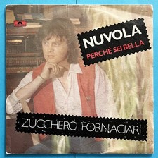 ZUCCHERO FORNACIARI 7" 45 GIRI NUVOLA 1983 POLYDOR 8105 787