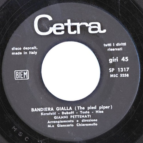 Gianni pettenati bandiera - gianni, –