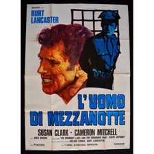 manifesto L'UOMO DI MEZZANOTTE burt lancaster trattore susan clark A53