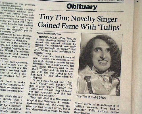Tiny tim musicista cantautore - tiny,