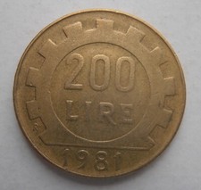 ITALIA 200 LIRE 1981