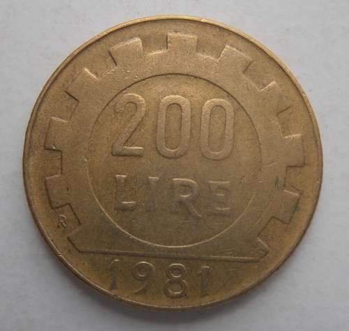 Italia 200 lire 1981 - 200,