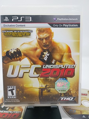 Ufc undisputed 2010 - 2010, ps3