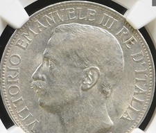 Italia lire 1911 vittorio - 2,