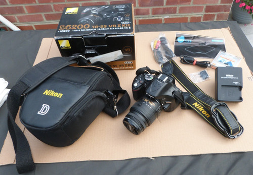 Nikon d5200 ii kit - 18-55, vr
