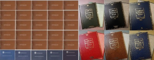 Libro dei francobolli buca - francobolli,