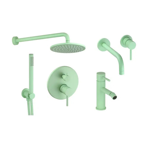 Kit miscelatori lavabo - , muro