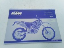 KTM 625 sxc 03 catalogo ricambi en de 320895