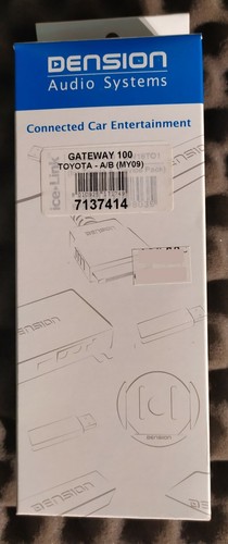 Dension gateway 100 toyota b - dension,