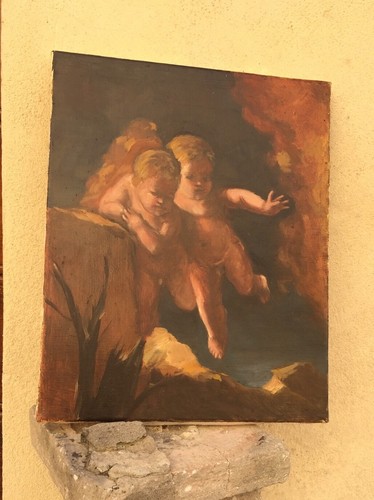 Dipinto olio tela - ad,