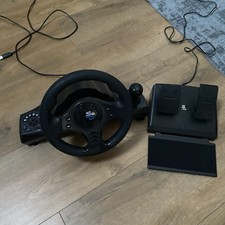 Volante con pedali e cambio