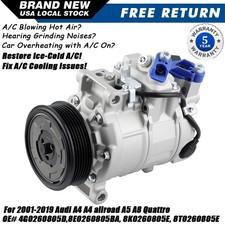 A/C Compressor W/ Clutch For