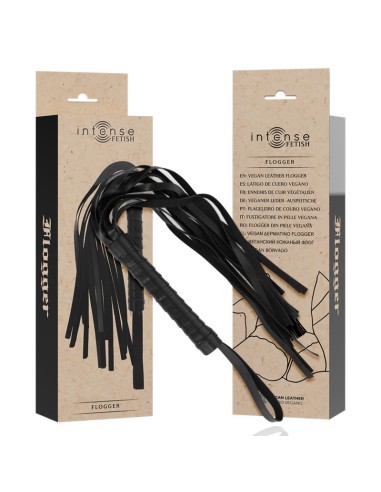 Intense fetish flogger nero - flogger,