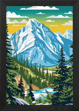 Quadro Stampa su Tela Poster