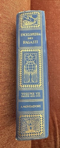 Libro vintage enciclopedia dei - libro,