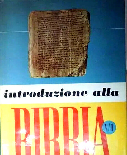 Introduzione alla bibbia i - introduzione, v/i