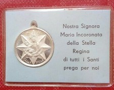 Medaglia SS. Maria Stella/S. Nicola Longobardo confezione sigillata 2,5 cm (395)
