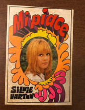 EDIS CANTANTI 1969 - AUTOADESIVI DEI FANS N. 10 SILVIE VARTAN - NUOVA DA BUSTINA